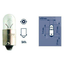 Лампочка narva t4w 12 4w ba9s (парковка - парковка - позиція)