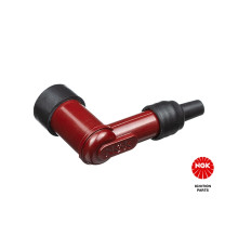 СВІЧКА ЗАПАЛЮВАННЯ NGK (№ 8231) КУТОВА (90) ЧЕРВОНА