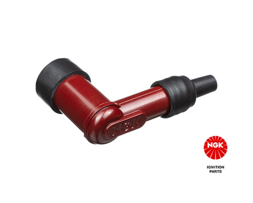 СВІЧКА ЗАПАЛЮВАННЯ NGK (№ 8231) КУТОВА (90) ЧЕРВОНА