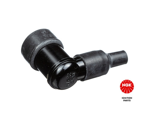 СВІЧКА ЗАПАЛЮВАННЯ NGK (№ 8327) КУТОВА (90) ЧОРНА