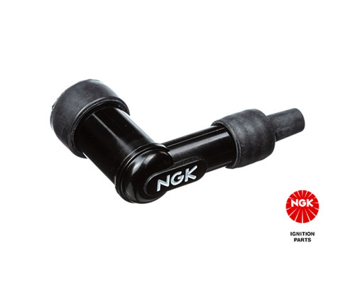 СВІЧКА ЗАПАЛЮВАННЯ NGK (№ 8358) КУТОВА (90) ЧОРНА