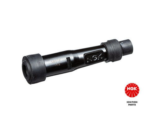 СВІЧКА ЗАПАЛЮВАННЯ NGK (№ 8372) ПРЯМА (0) ЧОРНА