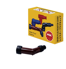 СВІЧКА ЗАПАЛЮВАННЯ NGK (№ 8376) КУТОВА (120) ЧЕРВОНА