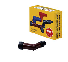 СВІЧКА ЗАПАЛЮВАННЯ NGK (№ 8376) КУТОВА (120) ЧЕРВОНА