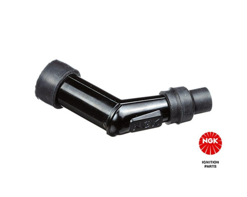 СВІЧКА ЗАПАЛЮВАННЯ NGK (№ 8406) КУТОВА (120) ЧОРНА