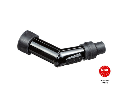 СВІЧКА ЗАПАЛЮВАННЯ NGK (№ 8408) КУТОВА (120) ЧОРНА