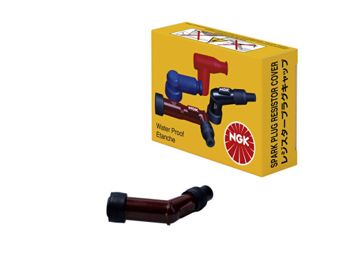 СВІЧКА ЗАПАЛЮВАННЯ NGK (№ 8759) КУТОВА (120) ЧЕРВОНА