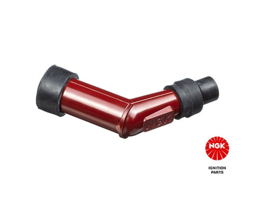 СВІЧКА ЗАПАЛЮВАННЯ NGK (№ 8759) КУТОВА (120) ЧЕРВОНА