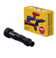 СВІЧКА ЗАПАЛЮВАННЯ NGK EBONITE (№ 8022) ПРЯМА (0) ЧОРНА, СИЛІКОН