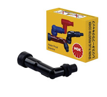 СВІЧКА ЗАПАЛЮВАННЯ NGK EBONITE ANGLED (102) ЧОРНА (№ 8072)