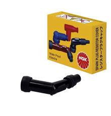 СВІЧКА ЗАПАЛЮВАННЯ NGK EBONITE ANGLED (120) ЧОРНА (№ 8032)