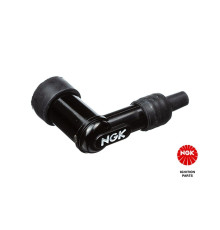 СВІЧКА ЗАПАЛЮВАННЯ NGK EBONITE ANGLED (90) ЧОРНА (№ 8031)