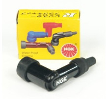 NGK EBONITE ANGLED SPARK CAP (90) ЧОРНИЙ (№ 8051)