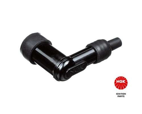 СВІЧКА ЗАПАЛЮВАННЯ NGK EBONITE ANGLED (90) ЧОРНА (№ 8060)