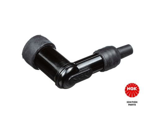 СВІЧКА ЗАПАЛЮВАННЯ NGK EBONITE ANGLED (90) ЧОРНА (№ 8330)