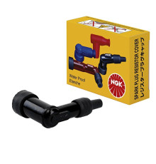 СВІЧКА ЗАПАЛЮВАННЯ NGK EBONITE ANGLED (90) ЧОРНА (№ 8330)
