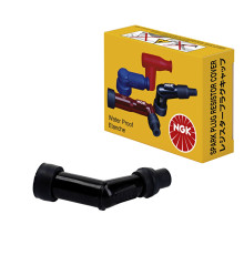 NGK EBONITE ANGLED SPARK CAP (120) (№ 8052) ЧОРНИЙ, HONDA, KYMCO, SUZUKI