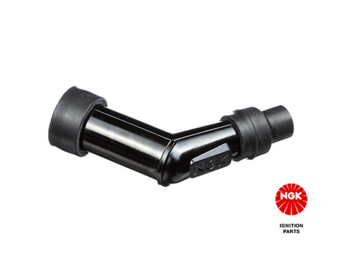 NGK EBONITE ANGLED SPARK CAP (120) (№ 8052) ЧОРНИЙ, HONDA, KYMCO, SUZUKI