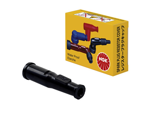 NGK EBONITE ПРЯМА СВІЧКА ЗАПАЛЮВАННЯ, ЧОРНА (№ 8387)