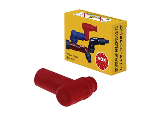 NGK ГУМА SPARK CAP (90) (№ 8160) ЧЕРВОНА
