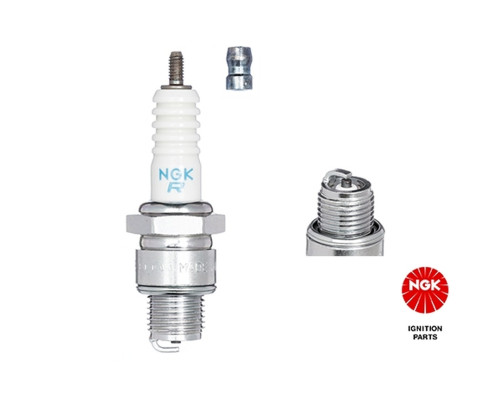 NGK SPARK PLUG BR8HS10 (№ 7204) (W24FSR-U10) (10)