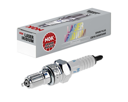 NGK SPARK PLUG IMR9A-9H (NO. 6966) (IUH27) HONDA CBR600 '01-'04 (PC35), CBR929 (SC44), CBR1100XX '01-'02 (4)