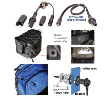 З’ЄДНАННИЙ КАБЕЛЬ ЖИВЛЕННЯ OPTIMATE TANK BAG ВІД РОЗ’ЄМУ SAE ДО РОЗЕТКИ ПОСТІЙНОГО ТОКУ (EL)