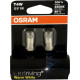 Osram світлодіодна лампа riving warm white 4000k 1w 12v ba9s t4w (комплект з 2)