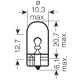 Лампочка osram 12v 5w wy5w w2,1x9,5d (пораншева - індикатор) 1 шт.