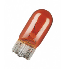 Лампочка osram 12v 5w wy5w w2,1x9,5d (пораншева - індикатор) 10 шт. (картон)