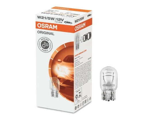 Лампа osram 21/5w 12v w3x16q 5xfs10 1a