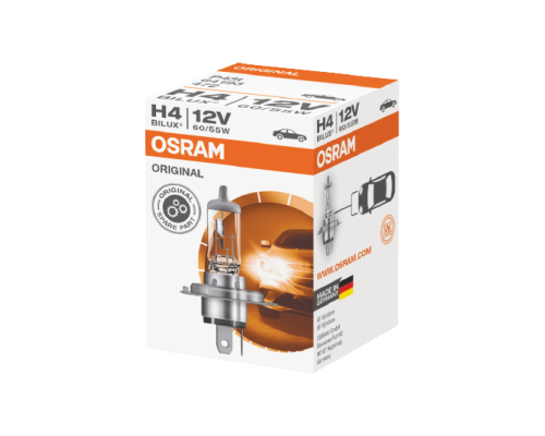 Лампочка osram h4 12v 60/55w p43t ориг