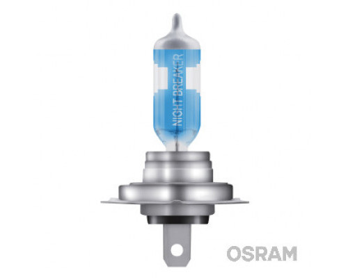 Лампа osram h7 12v 55w px26d night breaker® laser (+150%)