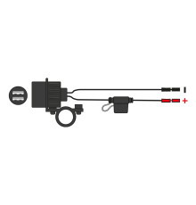 OXFORD 12В ГНІЗДО ДЛЯ ПРИКУРЮВАЛЬНИКА USB ВХІД (EL)