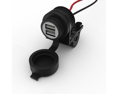 OXFORD 12В ГНІЗДО ДЛЯ ПРИКУРЮВАЛЬНИКА USB ВХІД (EL)