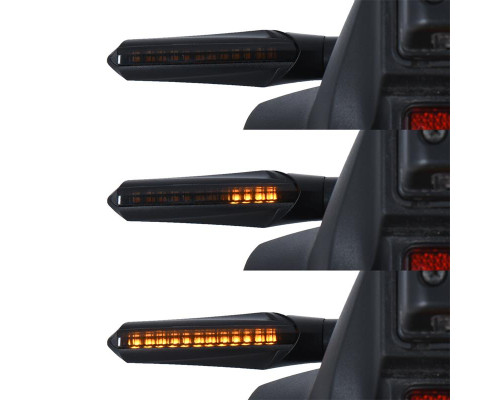 Oxford led nightrider послідовні індикатори з резистором 2 шт.