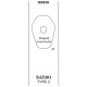 Кріплення сигналу/покажчика повороту oxford (кришка) для suzuki sv 650, gsxr 600/750/1000 (96-05) передня та задня (старий код: of867)