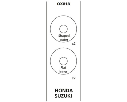 Oxford oxford HONDA/suzuki кріплення покажчиків поворотів/покажчиків поворотів (кришка) - комплект