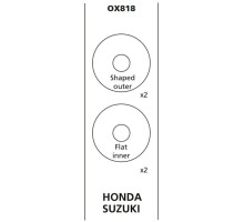 Oxford oxford HONDA/suzuki кріплення покажчиків поворотів/покажчиків поворотів (кришка) - комплект
