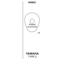 Oxford oxford YAMAHA ЗАДНІe2 кріплення сигналу/покажчика повороту (кришка) - комплект