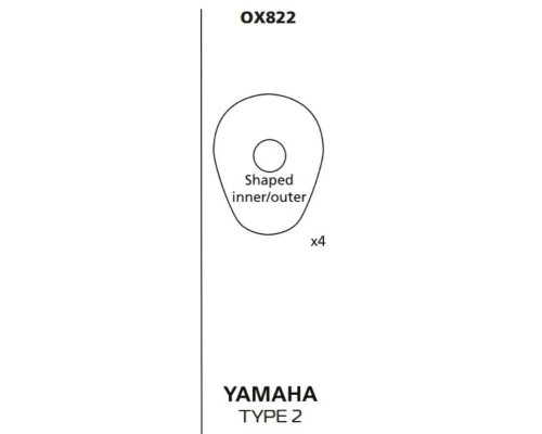 Oxford oxford YAMAHA ЗАДНІe2 кріплення сигналу/покажчика повороту (кришка) - комплект