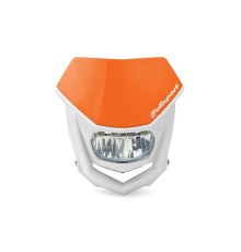 Polisport універсальна передня лампа halo з led лампочкою, оранжевий колір ktm