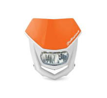 Polisport універсальна передня лампа halo з led лампочкою, оранжевий колір ktm