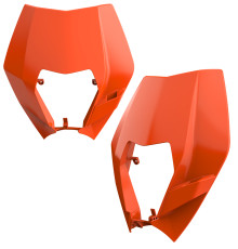 Кришка передньої лампи polisport ktm exc / exc-f / xc-w / xcf-w `08-13 колір оранжевий (oem стиль)