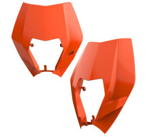 Кришка передньої лампи polisport ktm exc / exc-f / xc-w / xcf-w `08-13 колір оранжевий (oem стиль)
