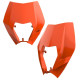 Кришка передньої лампи polisport ktm exc / exc-f / xc-w / xcf-w `08-13 колір оранжевий (oem стиль)