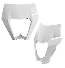 Кришка передньої лампи polisport ktm exc / exc-f / xc-w / xcf-w `17-19 колір білий (oem стиль)