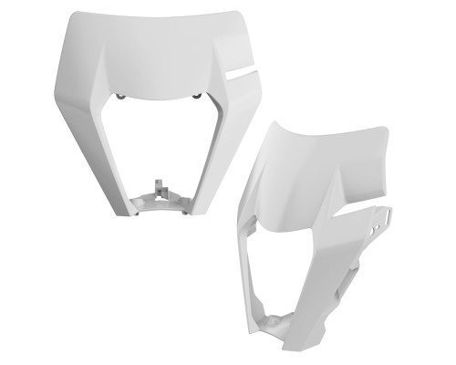 Кришка передньої лампи polisport ktm exc / exc-f / xc-w / xcf-w `17-19 колір білий (oem стиль)