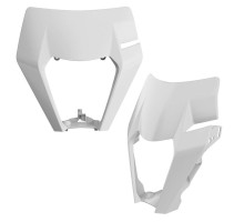 Кришка передньої лампи polisport ktm exc / exc-f / xc-w / xcf-w `17-19 колір білий (oem стиль)