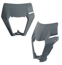 Кришка передньої лампи polisport ktm exc / exc-f / xc-w / xcf-w `17-19 колір nardo grey nardo grey (oem pattern)